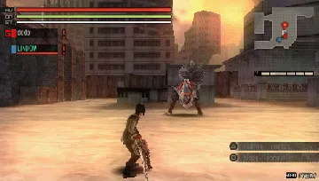 Gods Eater Burst (EU) screen shot game playing